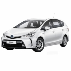 Ver as peças de carroçaria TOYOTA PRIUS PLUS fase 2 desde de 09/2014