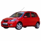 Ver as peças de carroçaria MAZDA 2 1 fase 1 desde 03/2003 hasta 08/2007