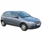 Ver as peças de carroçaria OPEL CORSA C fase 2 desde 08/2003 hasta 08/2006