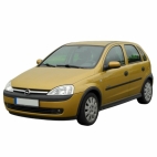Ver as peças de carroçaria OPEL CORSA C fase 1 desde 09/2000 hasta 07/2003