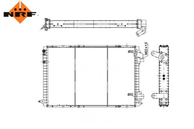 Acessar a peça Radiador 1.8l16s - 1.9ld/dt