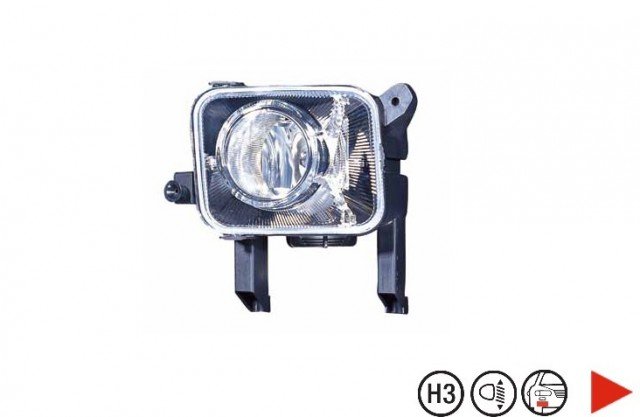 Acessar a peça Luz nevoeiro direito h3