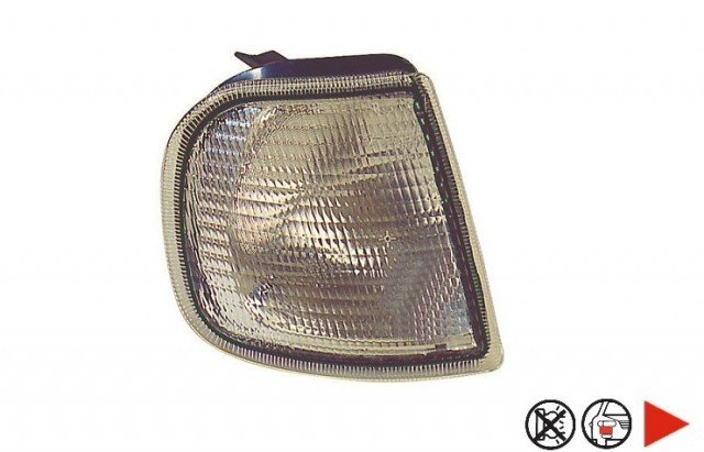 Acessar a peça Pisca frente direita branca