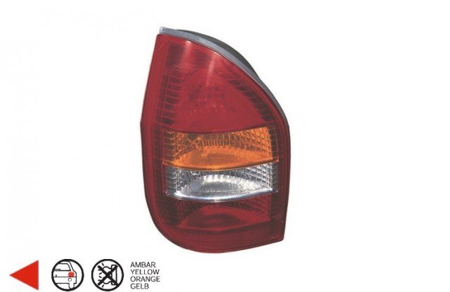 Acessar a peça Farolim traseiro esquerdo [Vermelho - Laranja]