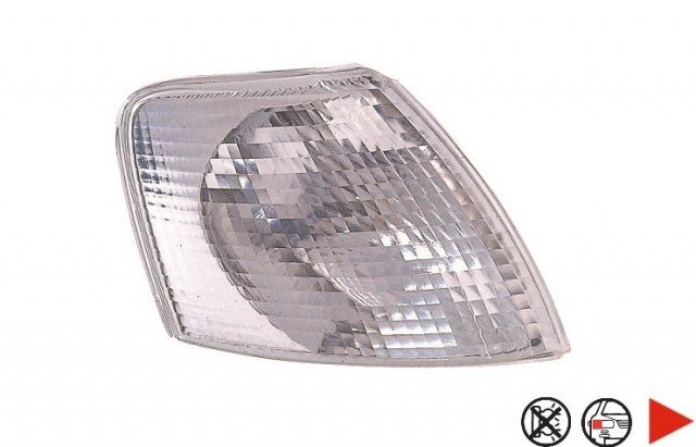 Acessar a peça Pisca frente direita branca py21w