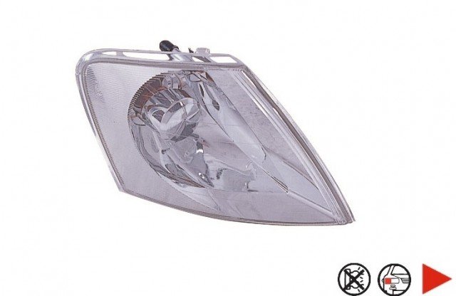 Acessar a peça Pisca frente direita Cristal 99->00