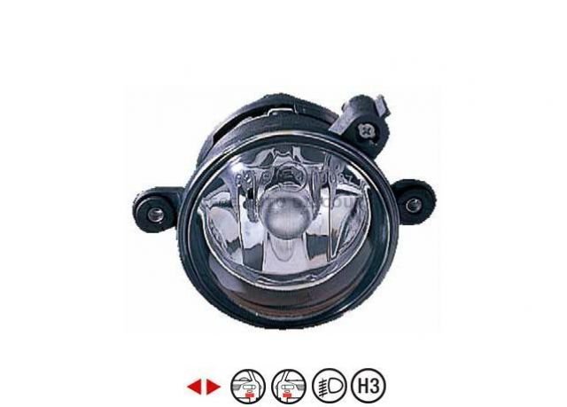 Acessar a peça Luz nevoeiro reversivel h3