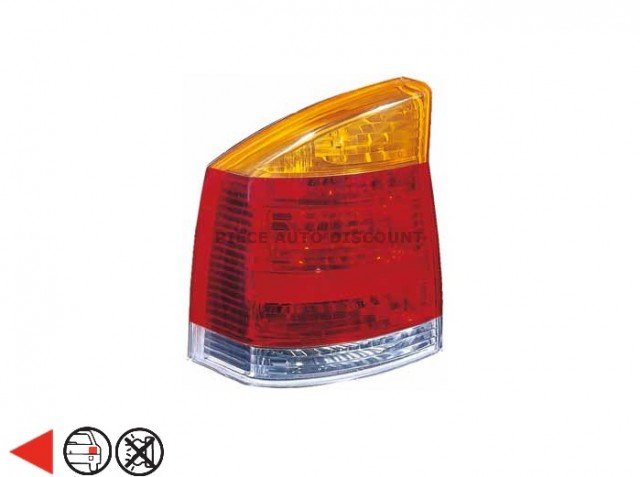 Acessar a peça Grupo optico traseiro esquerdoâmbar p21/5w tipo y