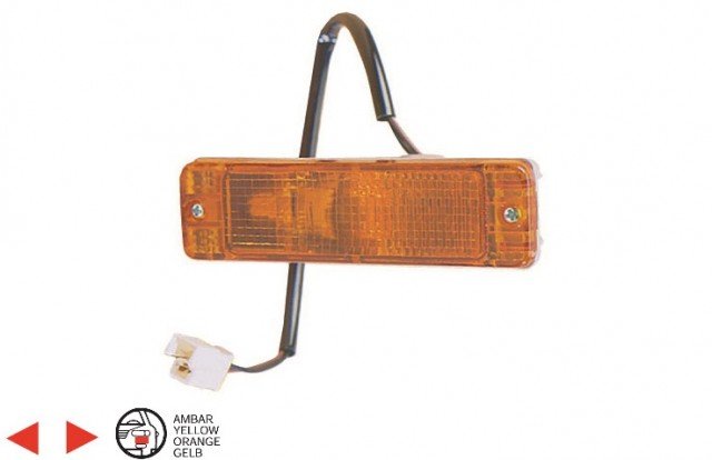 Acessar a peça Pisca frente âmbar