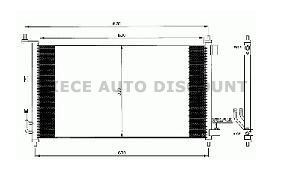 Acessar a peça Condensador ar condicionado 1.2l - 1.4l - 160 sr