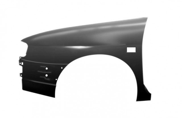 Acessar a peça Guarda lama frente esquerda com buraco pisca quadrado