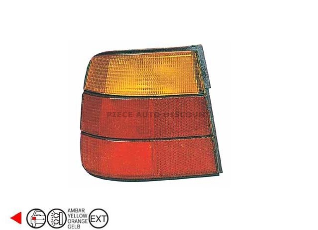 Acessar a peça Farolim traseiro externa esquerda vermelha - âmbar