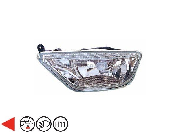 Acessar a peça Luz nevoeiro esquerdo h11