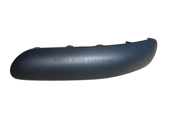 Acessar a peça Friso esquerda para choques frente preta