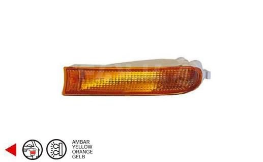 Acessar a peça Piloto para-choques esquerdo âmbar p21w