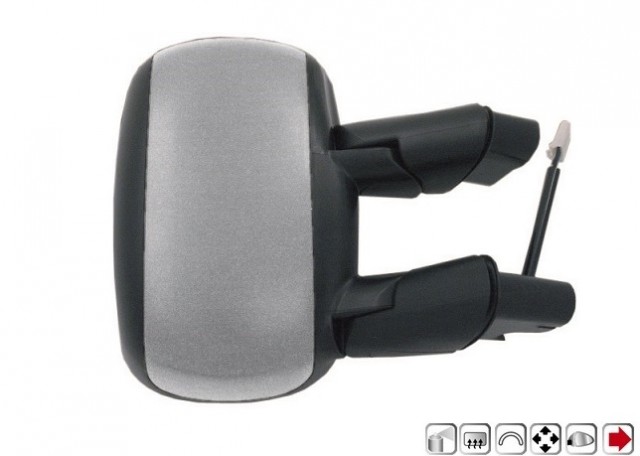 Acessar a peça Espelho direito eletrico, convexo, termico, preparado ->2010