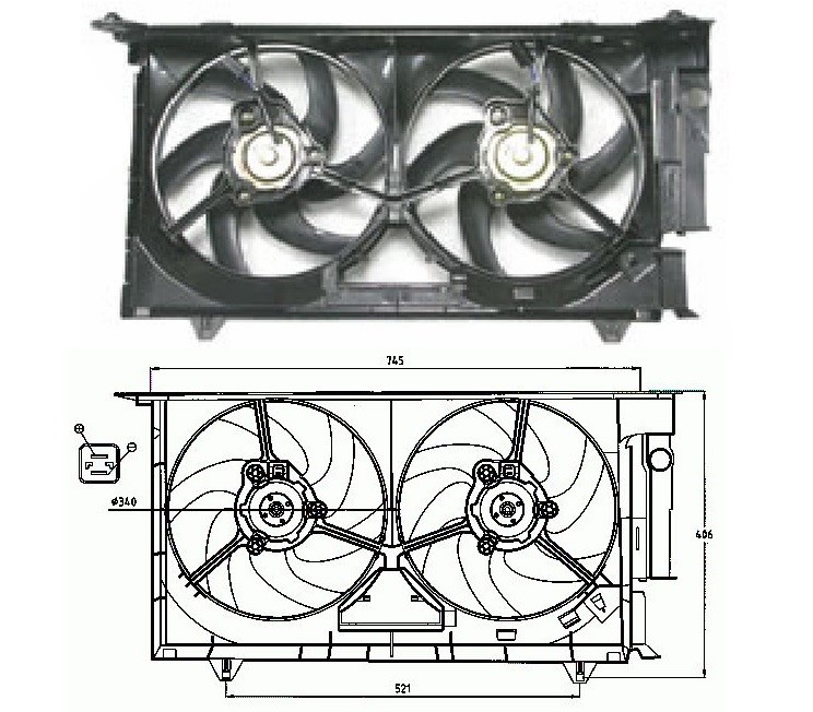 Grupo motor-ventilador diesel 1.9l