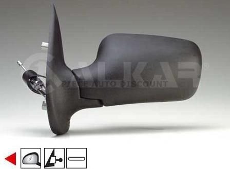 Acessar a peça Espelho esquerdo mecânico, plano, 3 portas