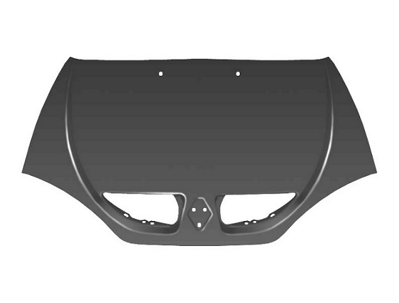 Acessar a peça Capot frontal