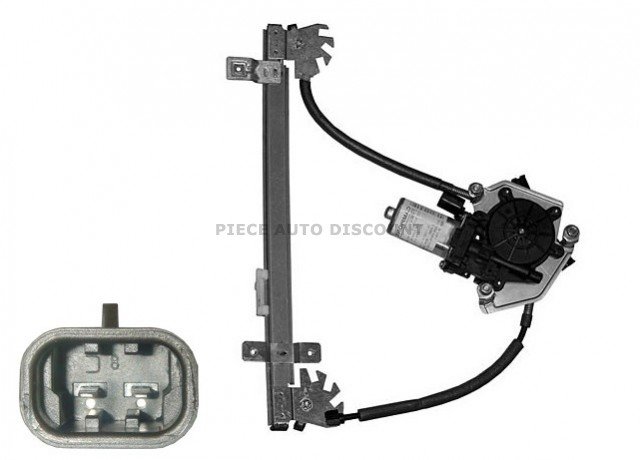 Acessar a peça Elevador vidro traseiro direito eletrico com motor não confort 4 portas 2 pins
