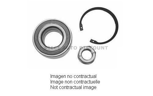 Acessar a peça Jogo de rolamento da roda frente com abs