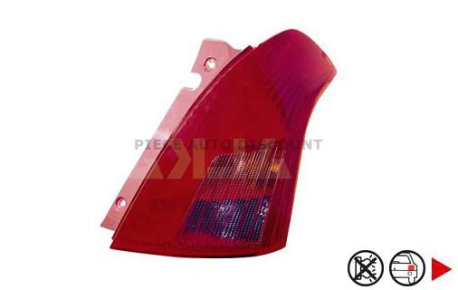 Acessar a peça Farolim traseiro direito ->07