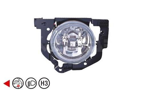 Acessar a peça Projetor de nevoeiro esquerdo h3