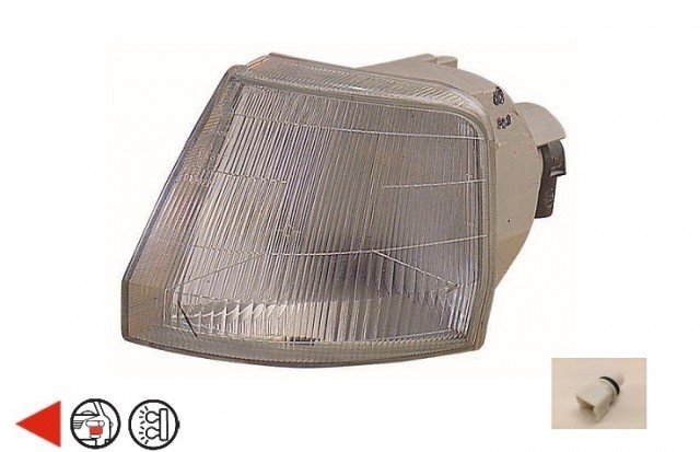 Acessar a peça Pisca frente esquerdo branco