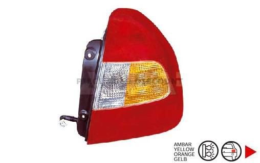 Acessar a peça Farolim traseiro direito 4 ptas