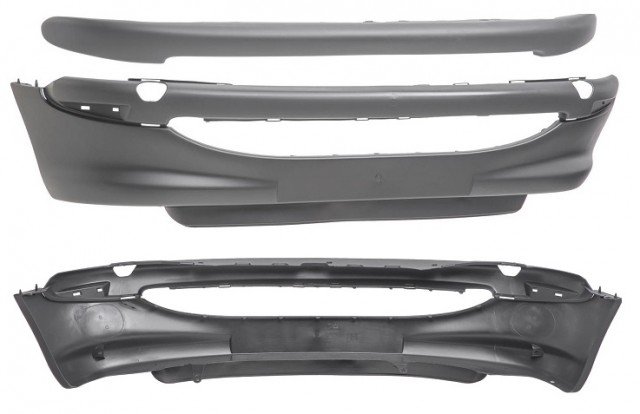 Acessar a peça Para choques frente preto