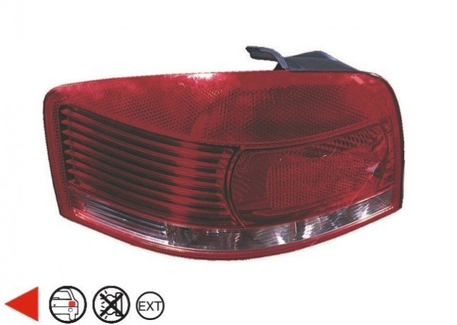 Acessar a peça Farolim traseiro esquerdo, H21