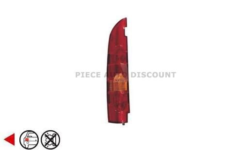 Acessar a peça Grupo optico traseiro esquerdop21wx2+p21/5w 2 portas trass tipo v