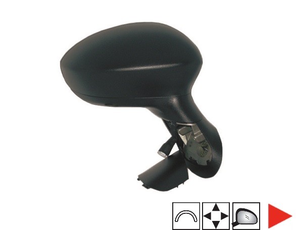 Acessar a peça Espelho direito eletrico, convexo