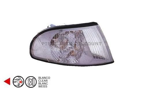 Acessar a peça Pisca frente branca do lado esquerdo [S4]