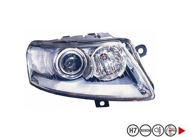 Acessar a peça Farol direito de xénon+H7