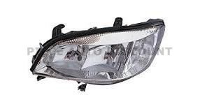 Acessar a peça Farol esquerdo H7+HB3