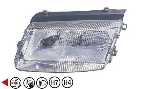 Acessar a peça Farol esquerdo com nevoeiro manual/eletrico h4+h7+w5w ->1999