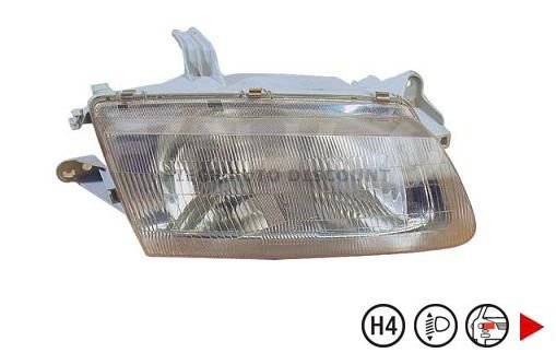 Acessar a peça Farol direito eletrico h4/4 portas