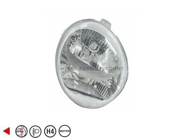 Acessar a peça Farol esquerdo eletrico com motor h4+w5w