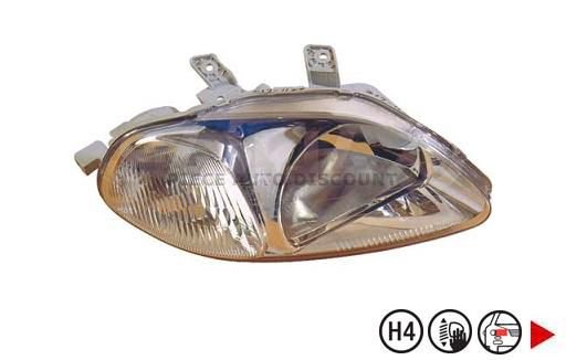 Acessar a peça Farol direito eletrico h4+py21w+w5w tipo v 4 portas