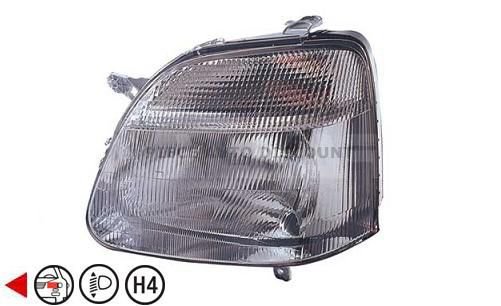 Acessar a peça Farol esquerdo eletrico h4+py21w+w5w