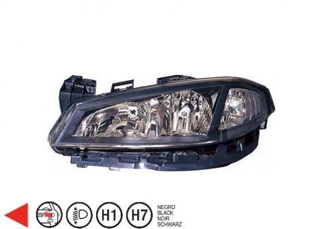 Acessar a peça Farol esquerdo H1+H7