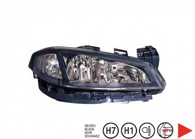 Acessar a peça H1+H7 farol direito