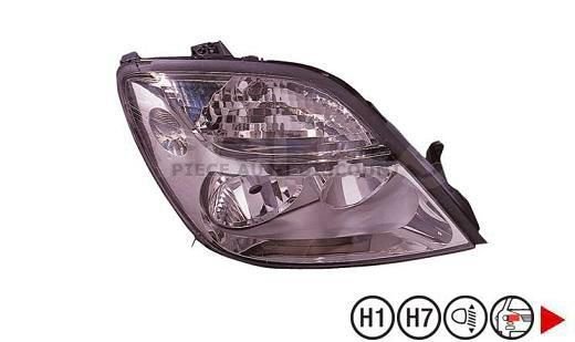 Acessar a peça Farol direito eletrico base cromada h1+h7+py21w+w5w