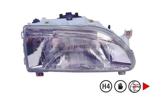 Acessar a peça Farol direito h4 manual