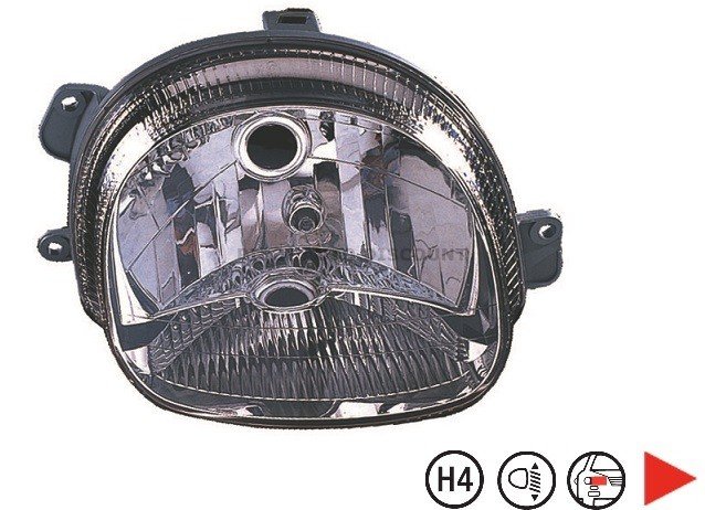 Acessar a peça Farol direito H4 00->