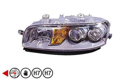 Acessar a peça Farol esquerdo H7+H7 ->01