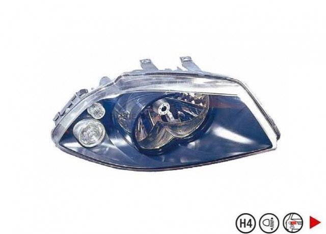Acessar a peça Farol direito H4