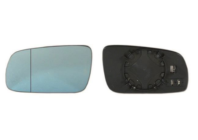 Vidro azul + suporte do espelho esquerdo aquecido [grande angular] [modelo grande]