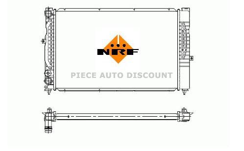 Acessar a peça Radiador 1,6l - 1,8l - 1,9l di/tdi - 2,4l - 2,5l - 2,6l - 2,8l